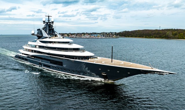 122M Lürssen superyacht charter KISMET announces global debut at 2024 Monaco Yacht Show