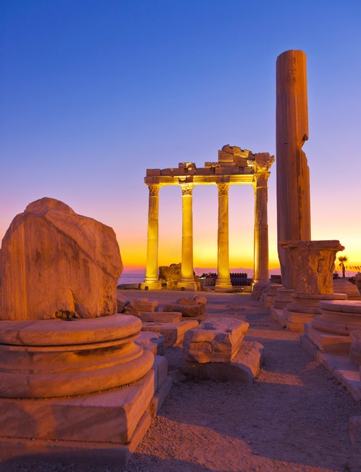 Ancient ruins in Turkey