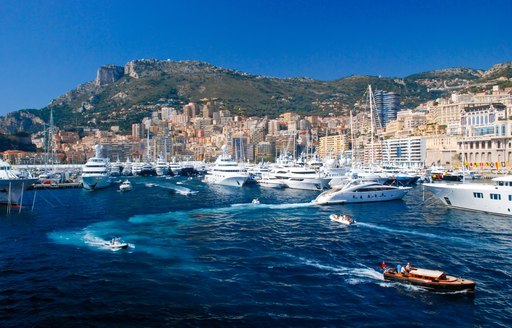 Charter yachts in beautiful Bonifacio