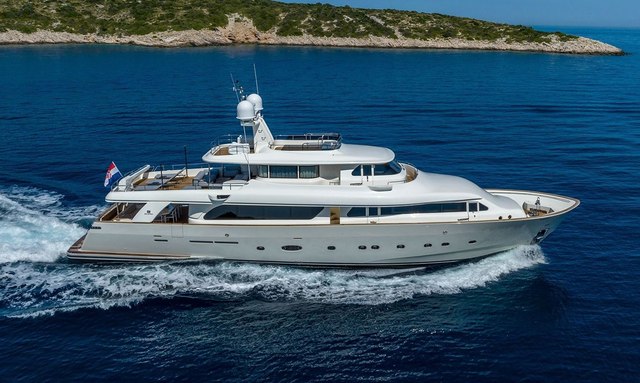 Custom Line motor yacht KLOBUK returns to Croatia charter fleet following major refit