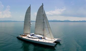 Douce France yacht charter Alu Marine Sail Yacht