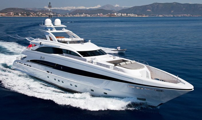 Escape on a last minute discounted Italy yacht charter with 44M Heesen yacht rental JEMS