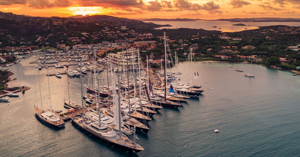 marina in porto cervo italy