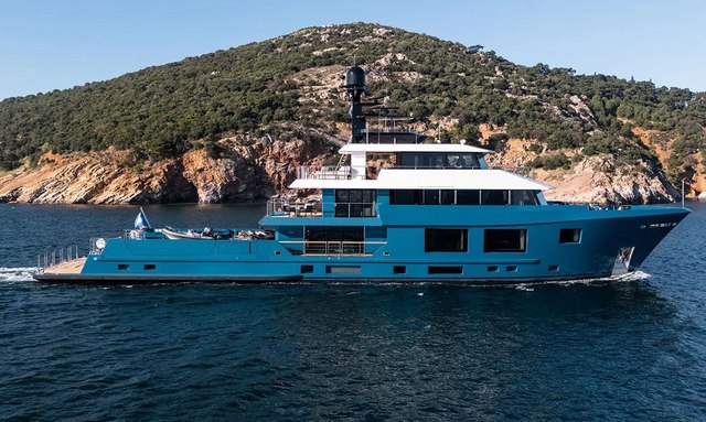 Superyacht charter KING BENJI prepares for global debut at 2024 MYBA Genoa Charter Show